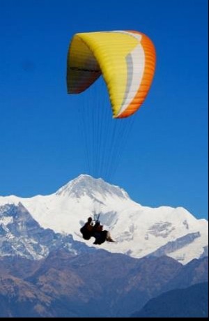 Paragliding in Pokhara