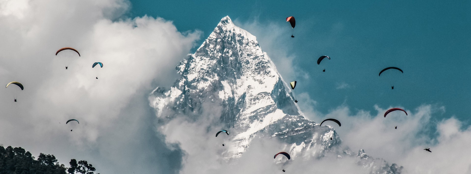 Paragliding in Pokhara