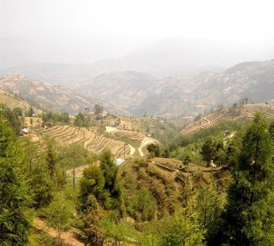 Dazzling View of Hills and Mountains, Nagarkot Hike